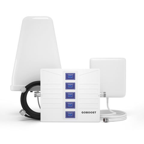 North America Hot Sale丨GOBOOST Cell Phone Signal Booster for Rural Areas Cover Up to 5,000 sq ft