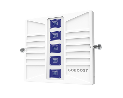 North America Hot Sale丨GOBOOST Cell Phone Signal Amplifier Unit for Rural Areas Cover Up to 5,000 sq. ft. (without Antennas and Coaxial Cable)