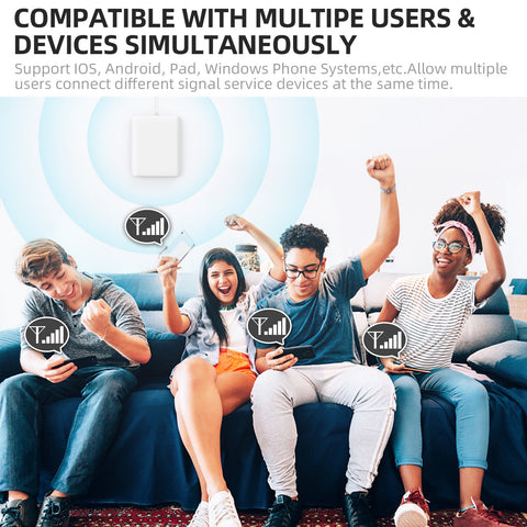 GOBOOST Signal booster Compatible with Multipe USERS